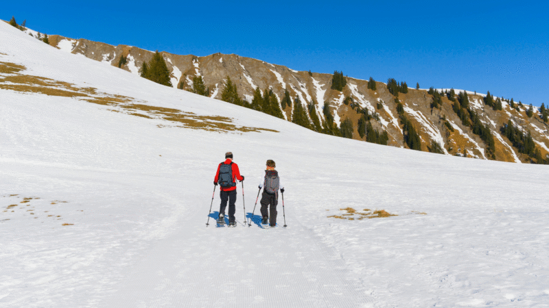 Winter hiking in Colorado